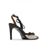 Mandala II Deri 8 Cm Topuklu Terlik