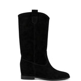 Maran Long Süet 6 Cm Gizli Topuklu Çizme