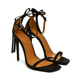 Melina Satin 10 cm Heel Shoes