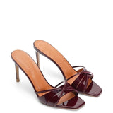 Merly Rugan 8 Cm Topuklu Terlik