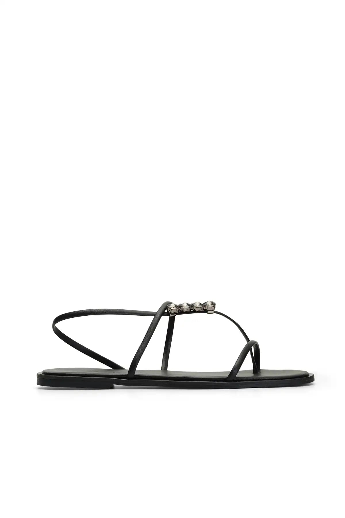 Mykanos Deri 2 Cm Topuklu Ayakkabi