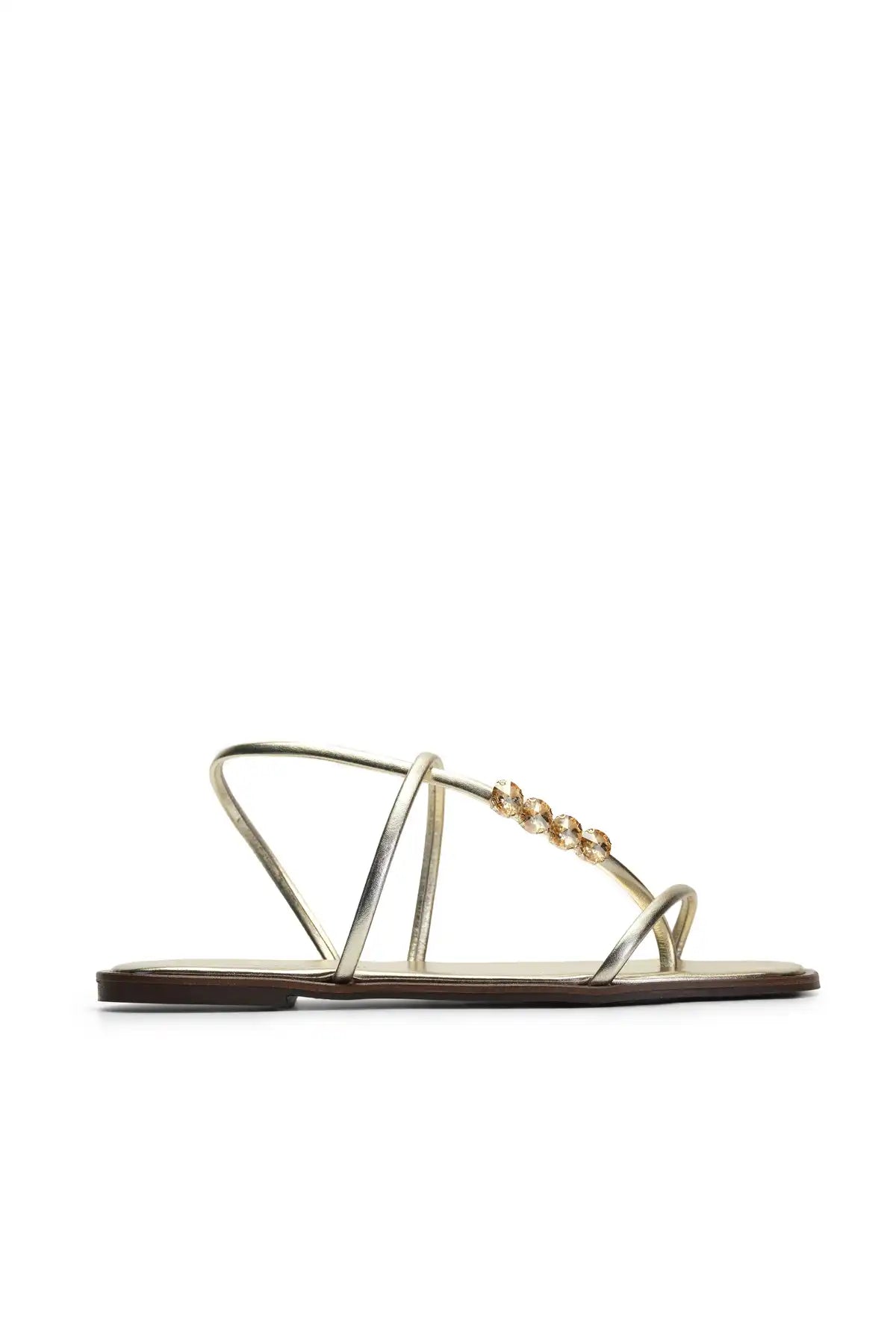 Mykanos Deri 2 Cm Topuklu Ayakkabi