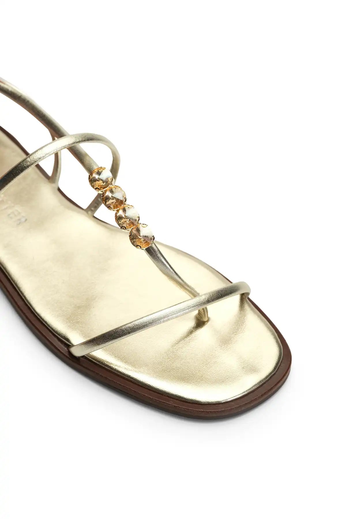 Mykanos Deri 2 Cm Topuklu Ayakkabi