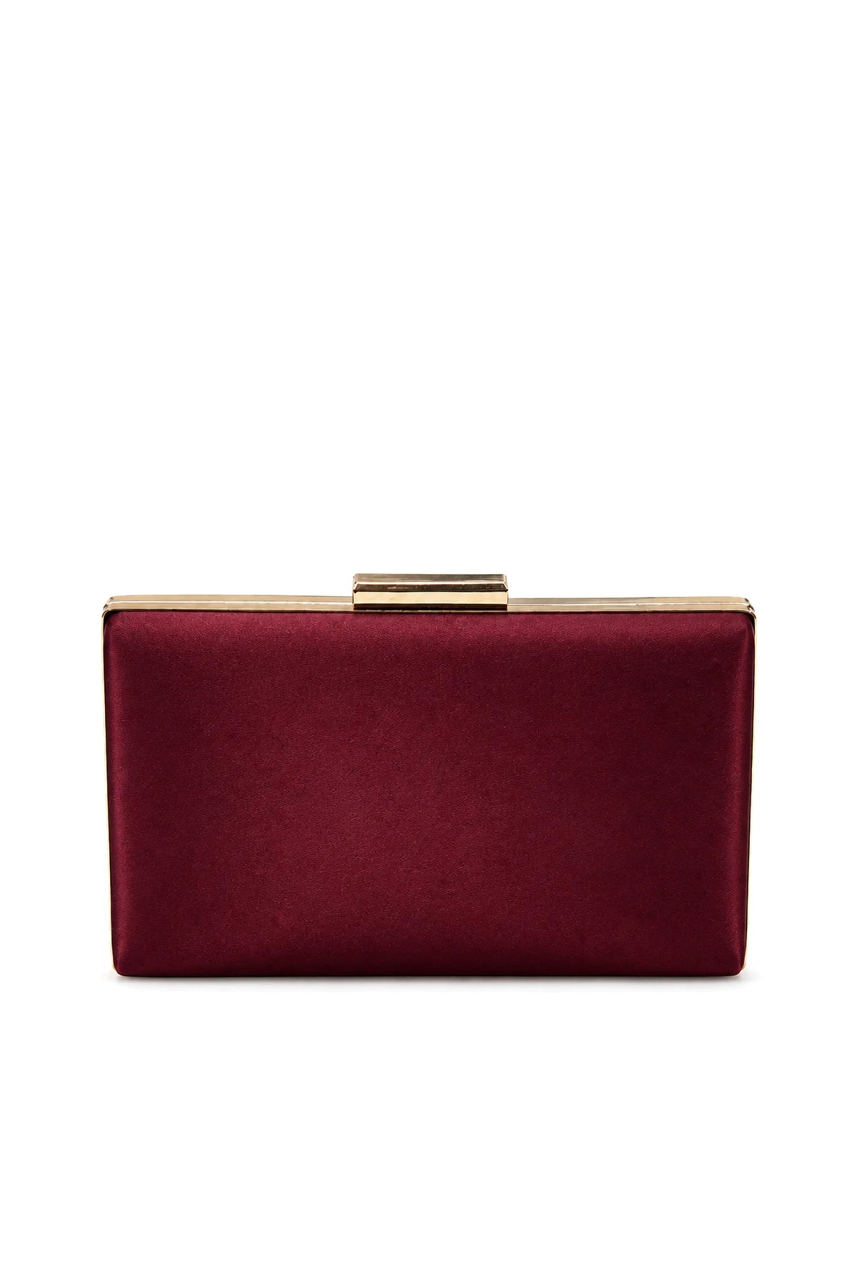 Nia II Clutch Saten El Çantası