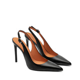 Orleans Deri 10 Cm Stiletto