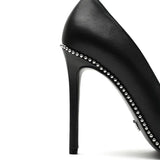 Orlenda Deri 10 Cm Stiletto