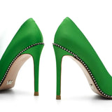 Orlenda Saten 10 Cm Stiletto