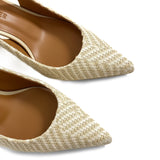 Palermo Woven Leather 8 cm Stiletto