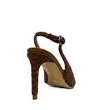 Palermo Woven Leather 8 cm Stiletto