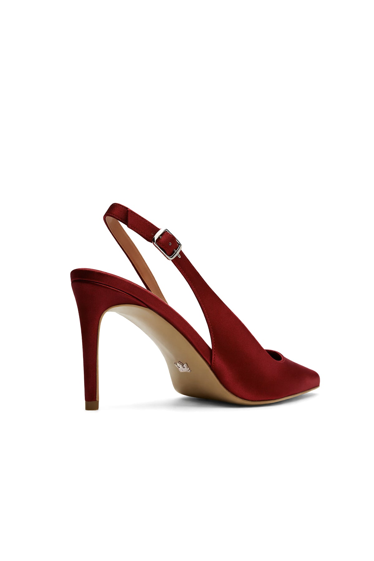 Palermo Saten 8 Cm Stiletto