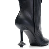 Pienza Deri 10 Cm Topuklu Bot