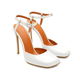 Roma Patent Leather 10 cm Heel Shoes 