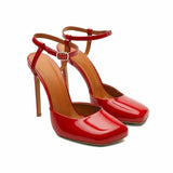 Roma Patent Leather 10 cm Heel Shoes 