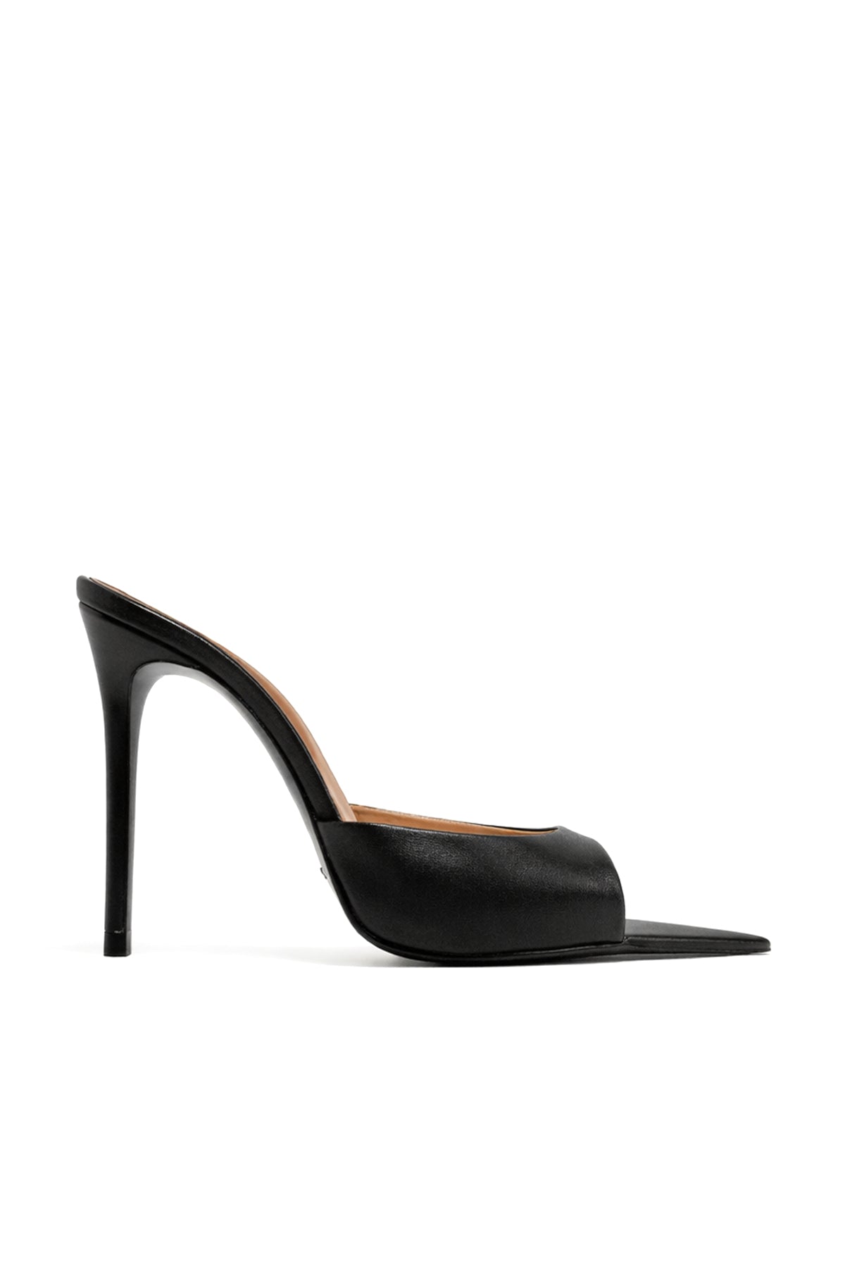 Rosalia Deri 10 Cm Topuklu Terlik