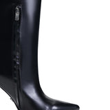 Rose Deri 10 Cm Topuklu Çizme