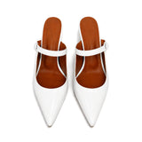 Rovena Rugan 8 Cm Topuklu Terlik