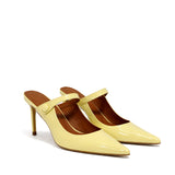 Rovena Rugan 8 Cm Topuklu Terlik
