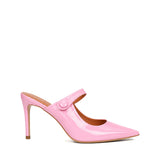 Rovena Patent Leather 8 Cm Heeled Mule