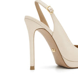 Tanya Deri 12 Cm Platform Topuklu Ayakkabı