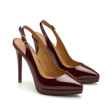 Tanya Rugan 12 cm Platform Heel Shoes