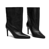 Tilda Deri 8 Cm Topuklu Bot