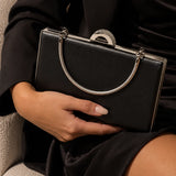 Vela Clutch Deri El Çantası