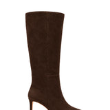 Velmora Süet 8 Cm Topuklu Çizme