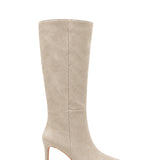 Velmora Süet 8 Cm Topuklu Çizme