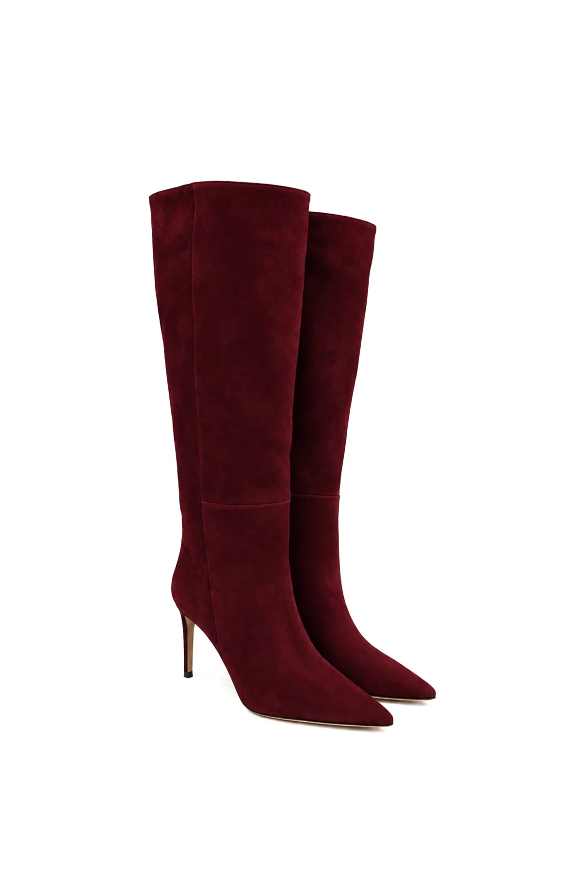Velmora Süet 8 Cm Topuklu Çizme