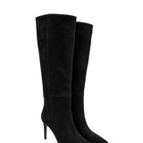 Velmora Süet 8 Cm Topuklu Çizme