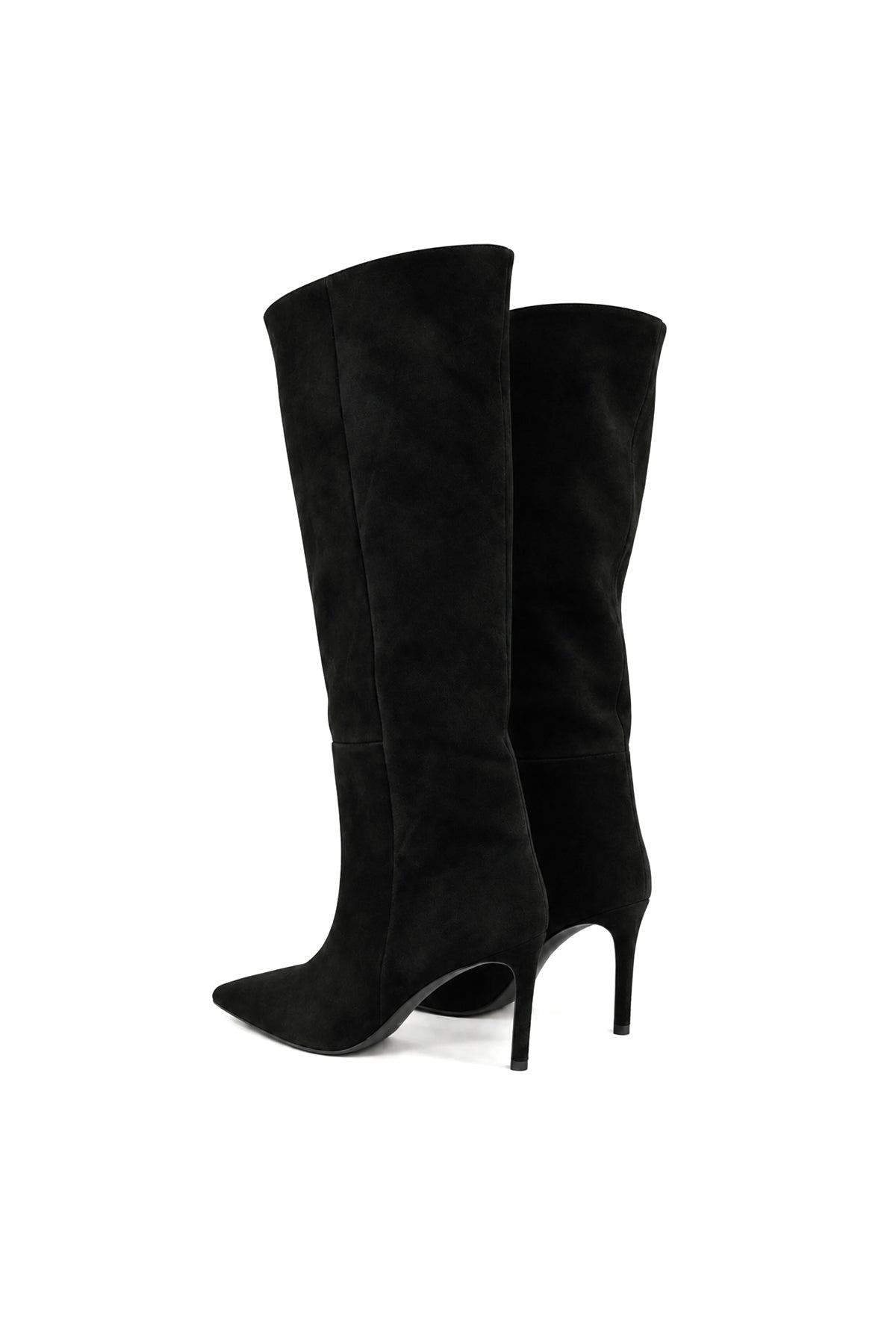 Velmora Süet 8 Cm Topuklu Çizme
