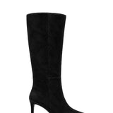 Velmora Süet 8 Cm Topuklu Çizme
