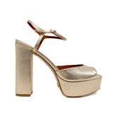 Vera Deri 12 Cm Platform Topuklu Ayakkabi