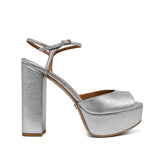 Vera Deri 12 Cm Platform Topuklu Ayakkabi