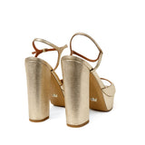 Vera Deri 12 Cm Platform Topuklu Ayakkabi