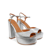 Vera Deri 12 Cm Platform Topuklu Ayakkabi