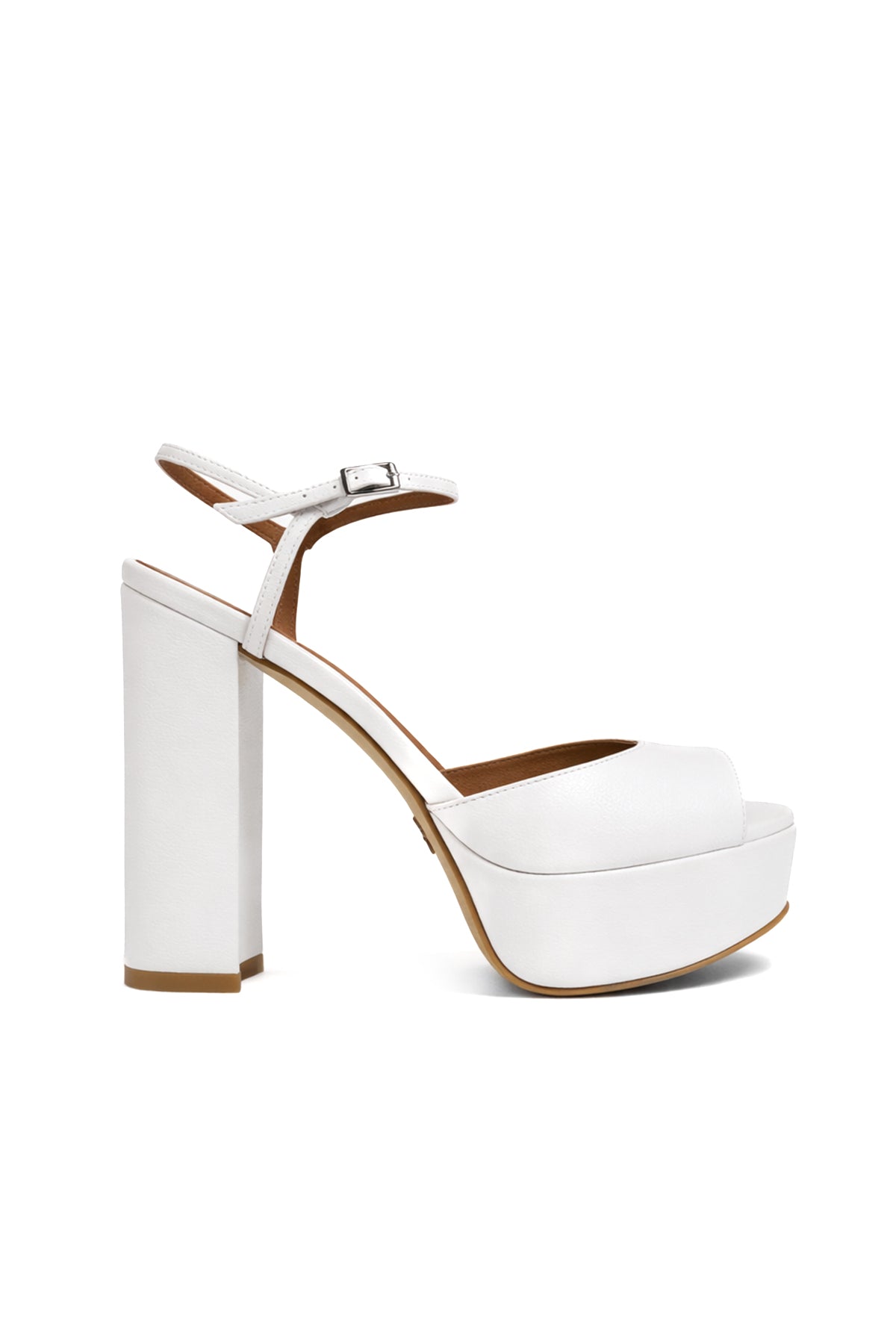 Vera Deri 12 Cm Platform Topuklu Ayakkabi