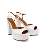 Vera Deri 12 Cm Platform Topuklu Ayakkabi