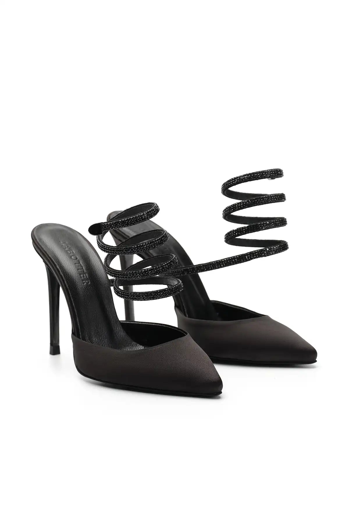 Vivaldi Saten 10 Cm Topuklu Ayakkabi