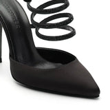 Vivaldi Saten 10 Cm Topuklu Ayakkabi