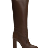 Westy Deri 10 Cm Topuklu Çizme