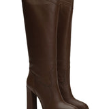 Westy Deri 10 Cm Topuklu Çizme