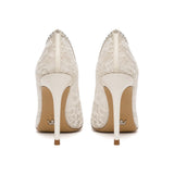 Yselle Saten 10 Cm Stiletto